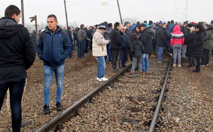 Niš: Protest ogorčenih mještana nakon željezničke nesreće